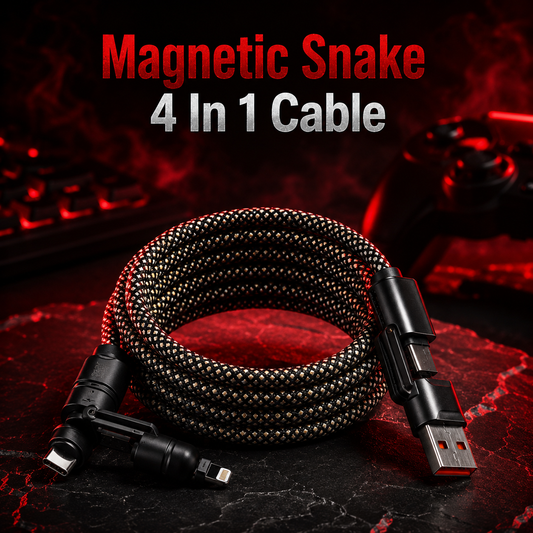 Magnetic Snake 4 IN 1 Cable